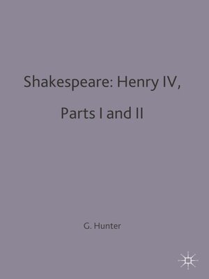 cover image of Shakespeare: Henry IV, Parts I and II